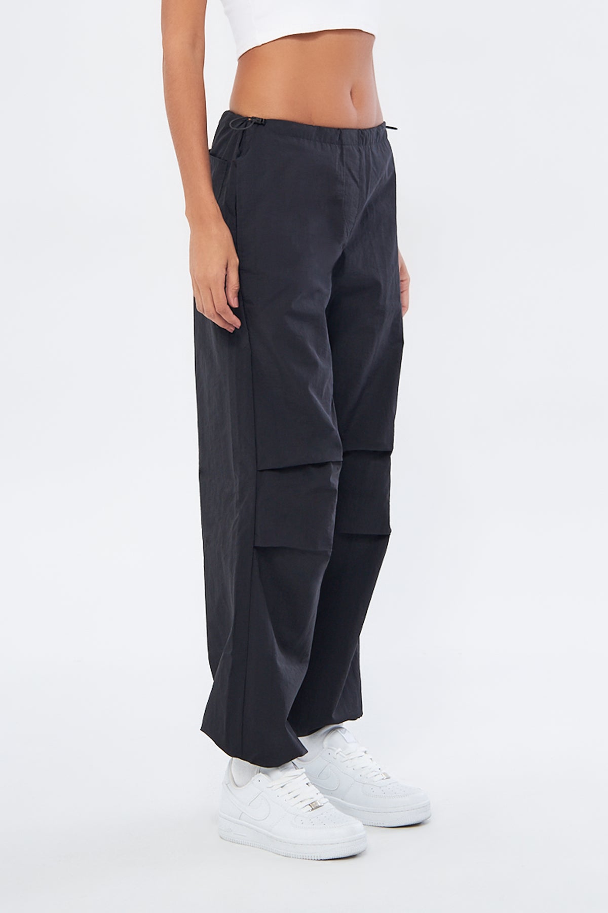 Mesfeno Women's Parachute Pants Water-Resistant Fabric