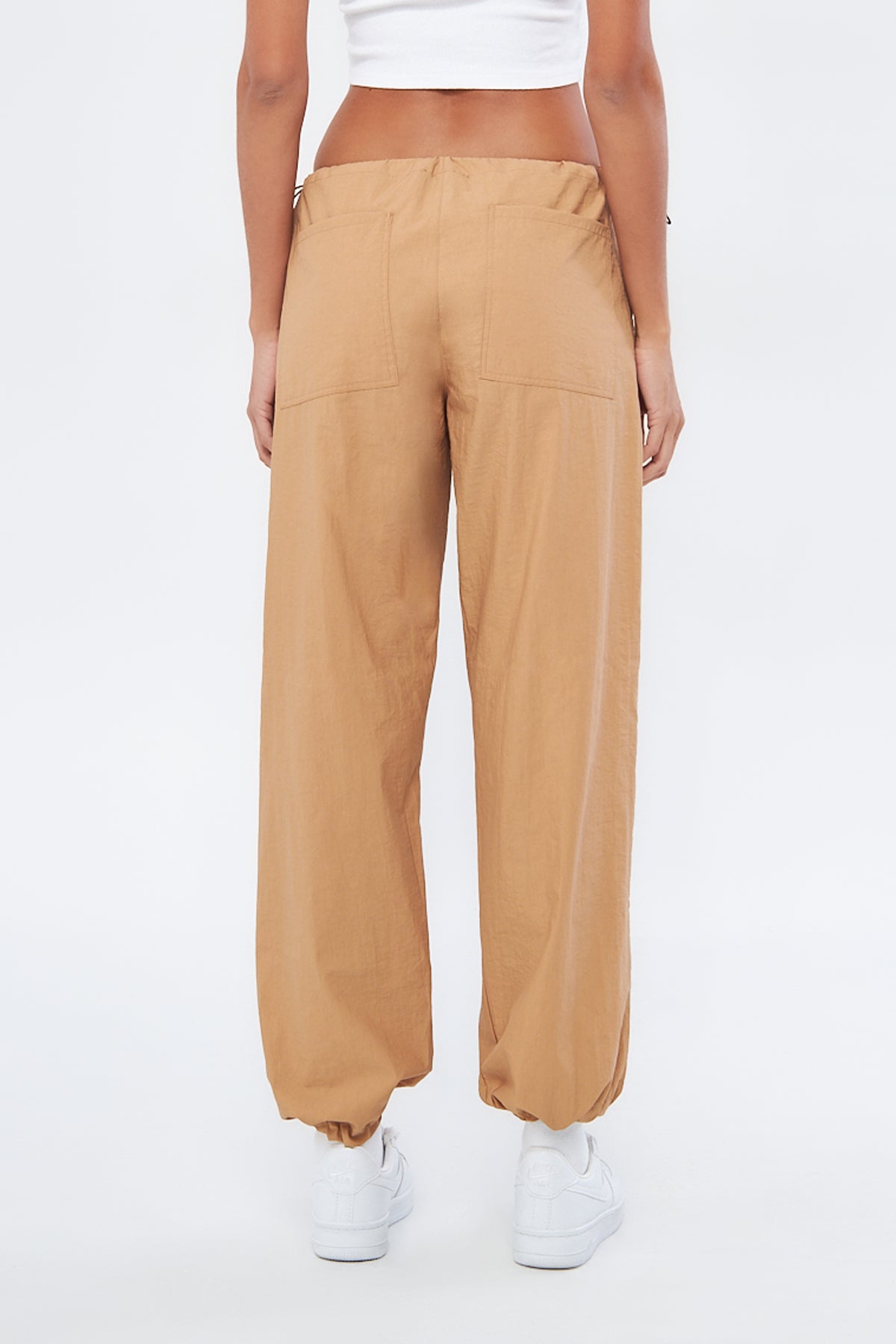 Mesfeno Women's Parachute Pants Water-Resistant Fabric