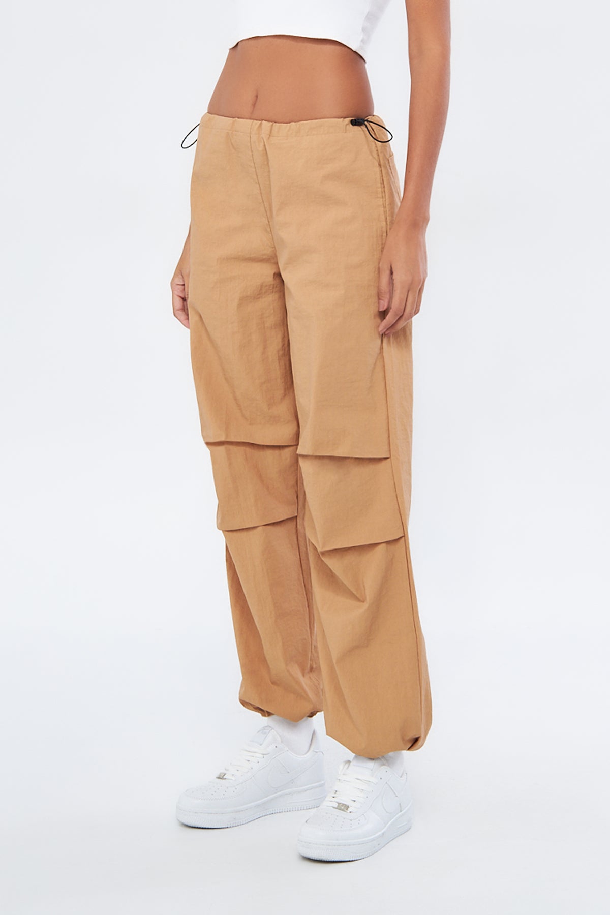 Mesfeno Women's Parachute Pants Water-Resistant Fabric
