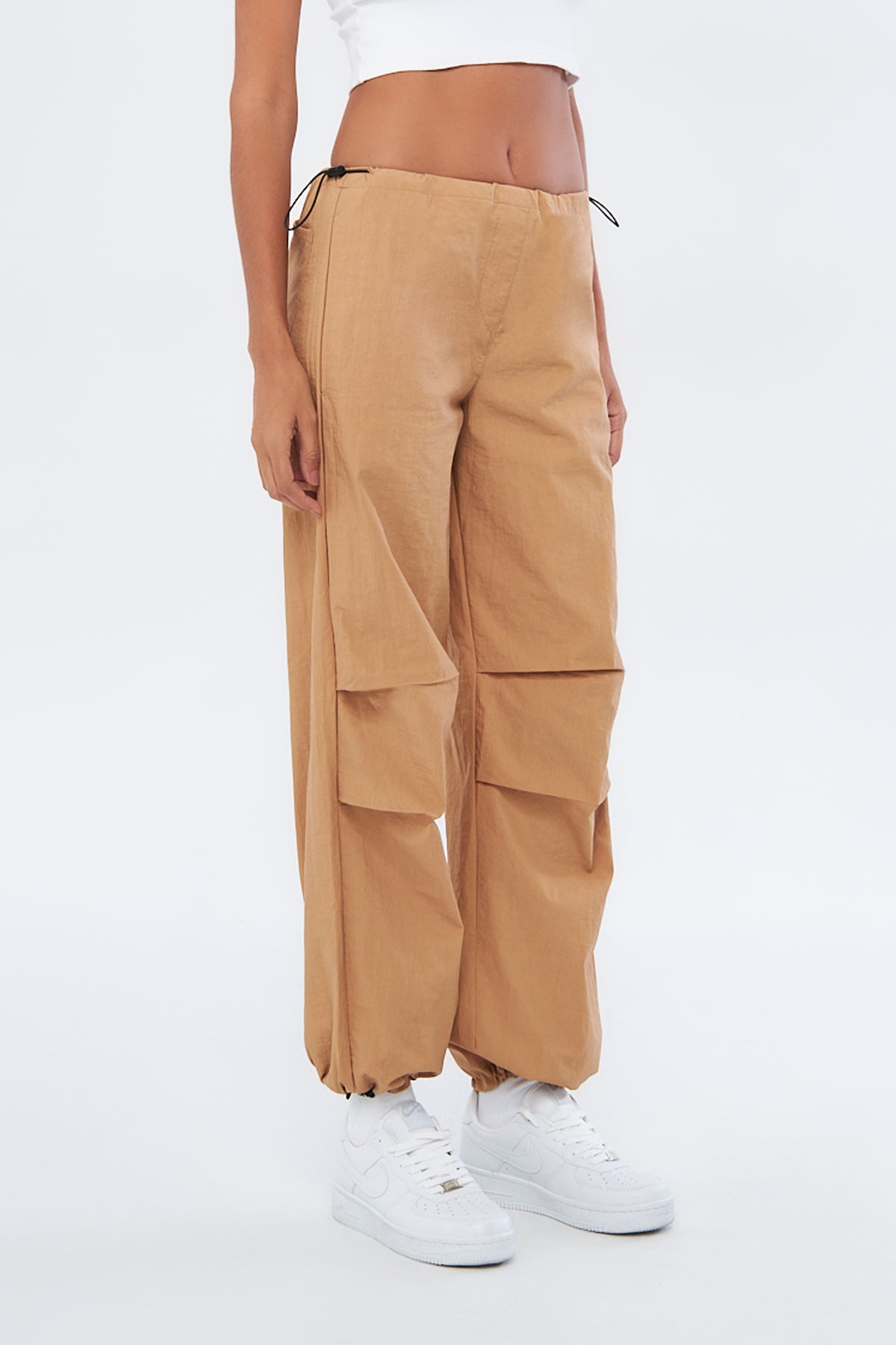 Mesfeno Women's Parachute Pants Water-Resistant Fabric
