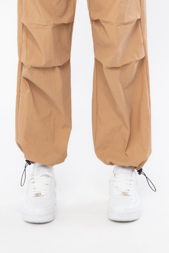 Mesfeno Women's Parachute Pants Water-Resistant Fabric
