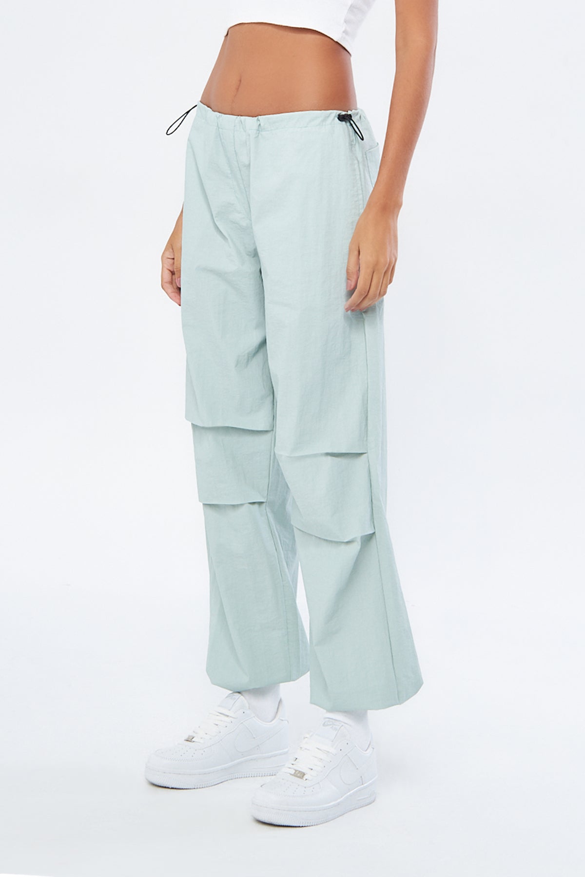 Mesfeno Women's Parachute Pants Water-Resistant Fabric