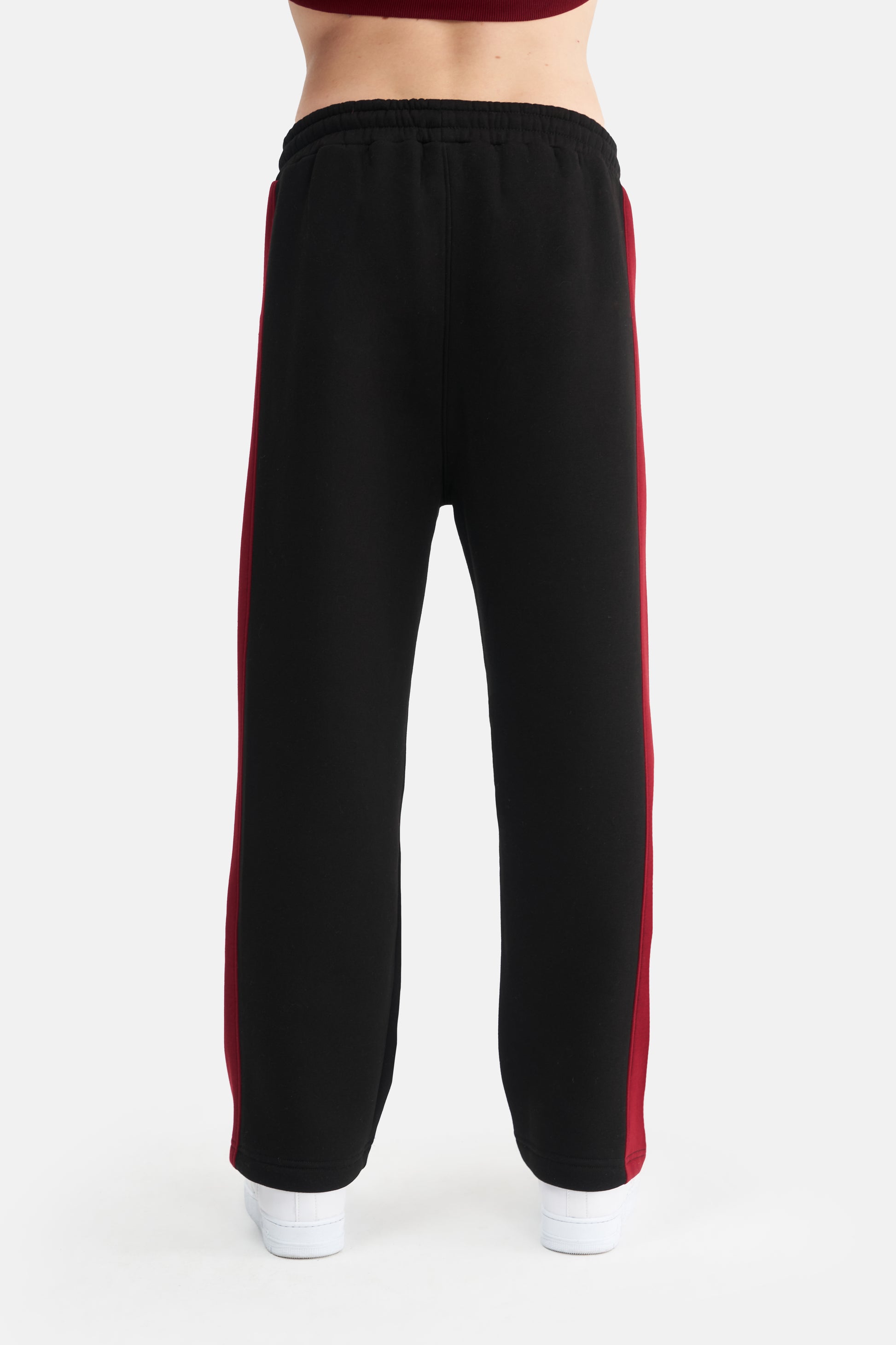 Mesfeno Men's Side Stripe Detail Baggy Pants