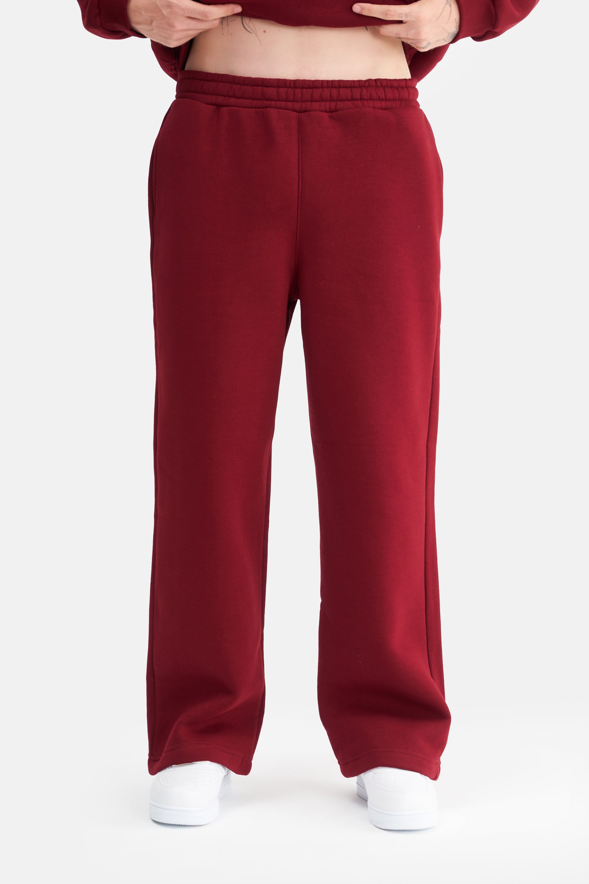 Mesfeno Men’s Elastic Waist Jogger Basic Baggy Pants