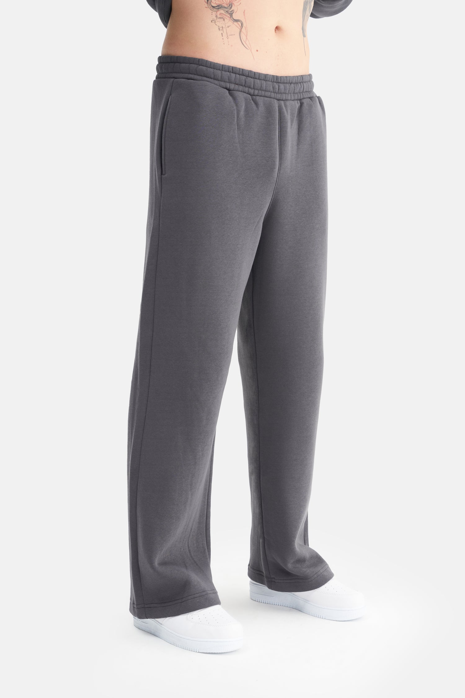 Mesfeno Men’s Elastic Waist Jogger Basic Baggy Pants