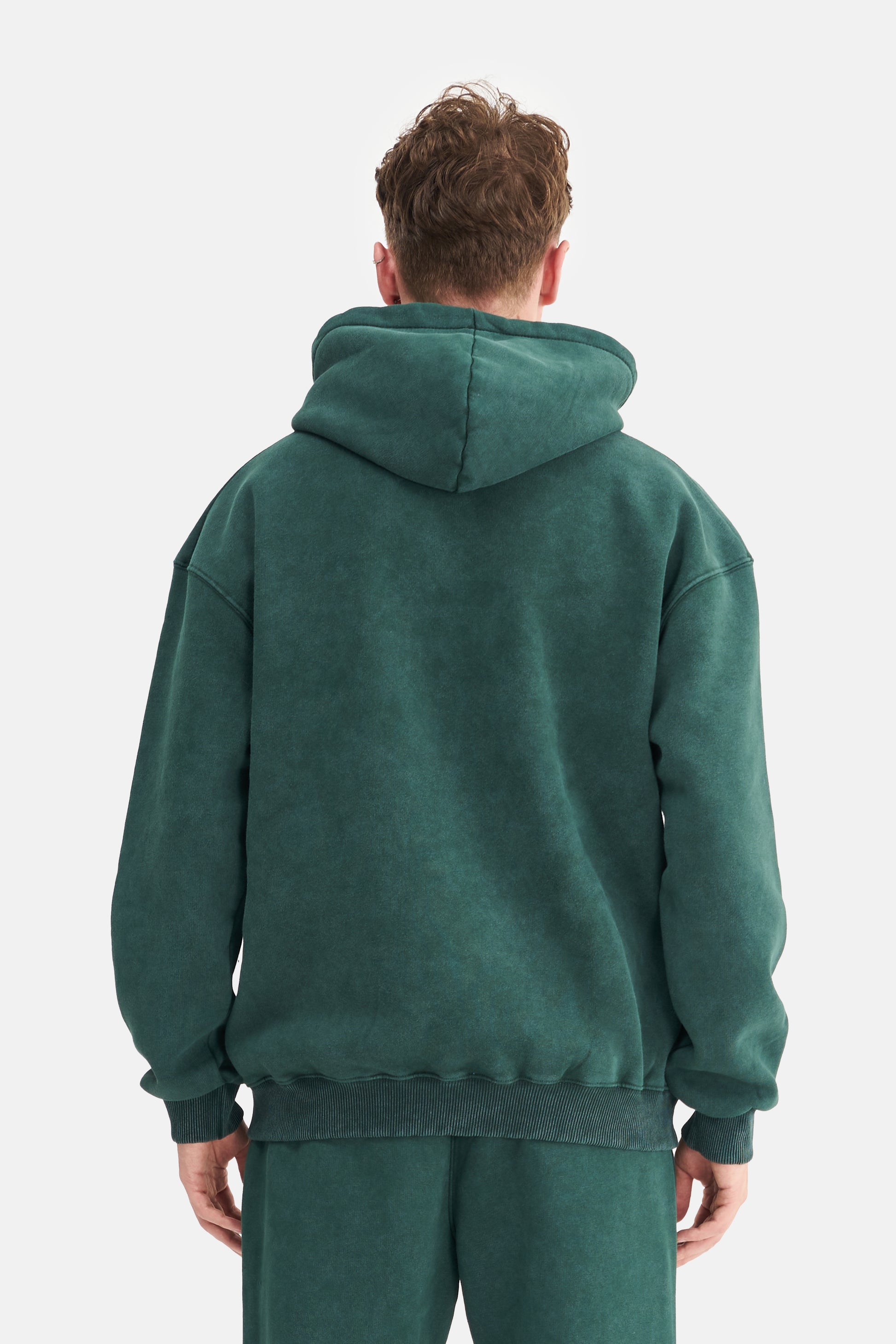 Mesfeno Men's Oversized Washed Embroidered Sweatshirt