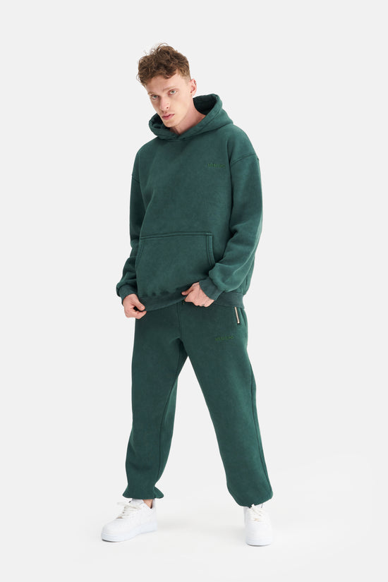 Mesfeno Men's Oversized Washed Embroidered Sweatshirt