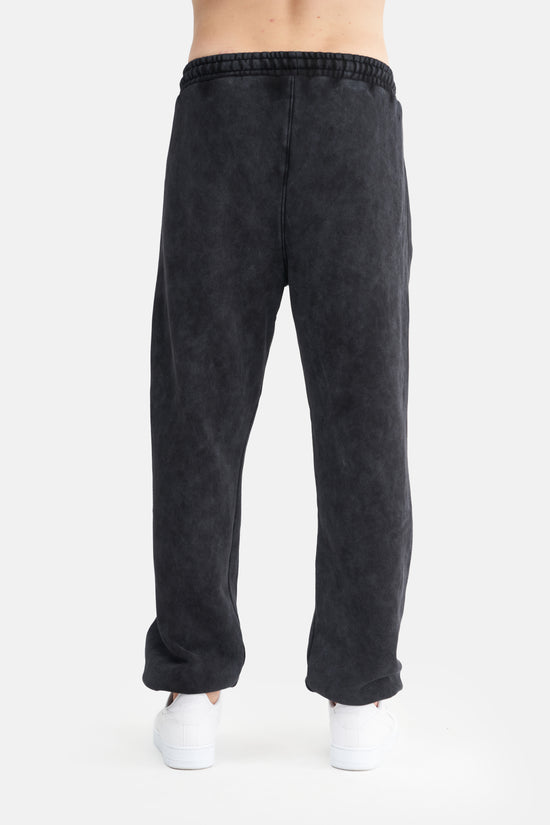 Mesfeno Men’s Elastic Waist and Cuffed Effect Washed Jogger Pants