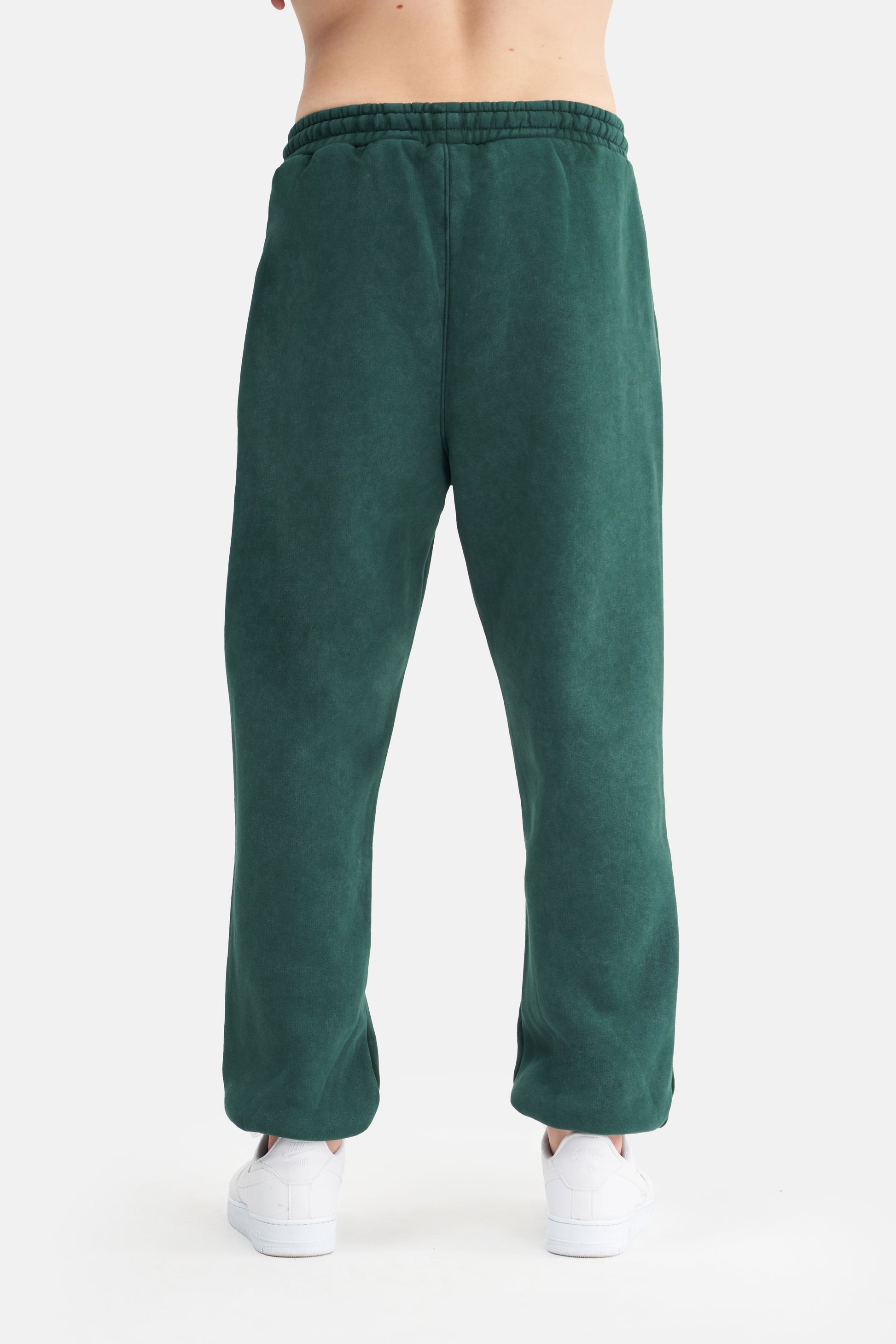 Mesfeno Men’s Elastic Waist and Cuffed Effect Washed Jogger Pants