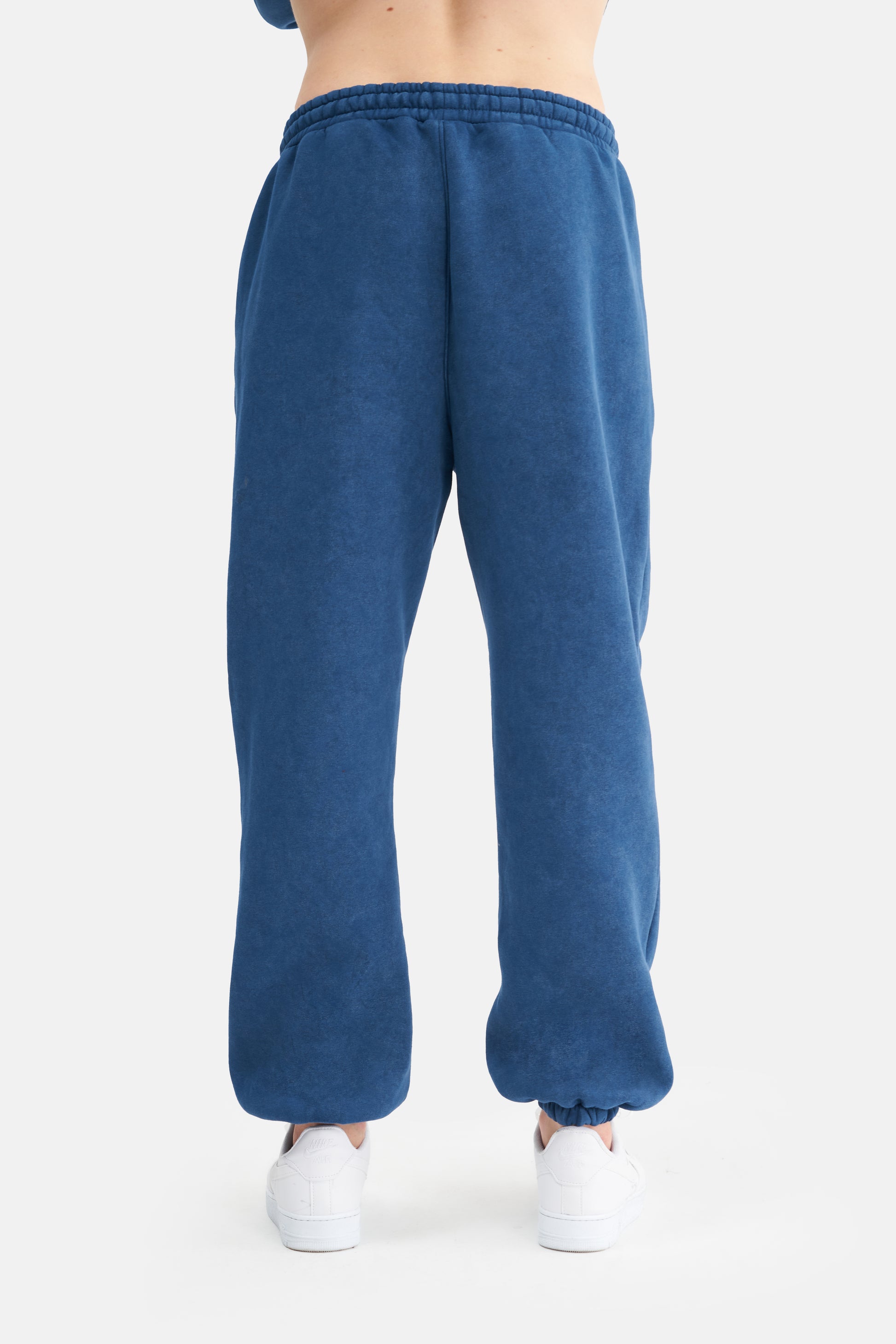 Mesfeno Men’s Elastic Waist and Cuffed Effect Washed Jogger Pants