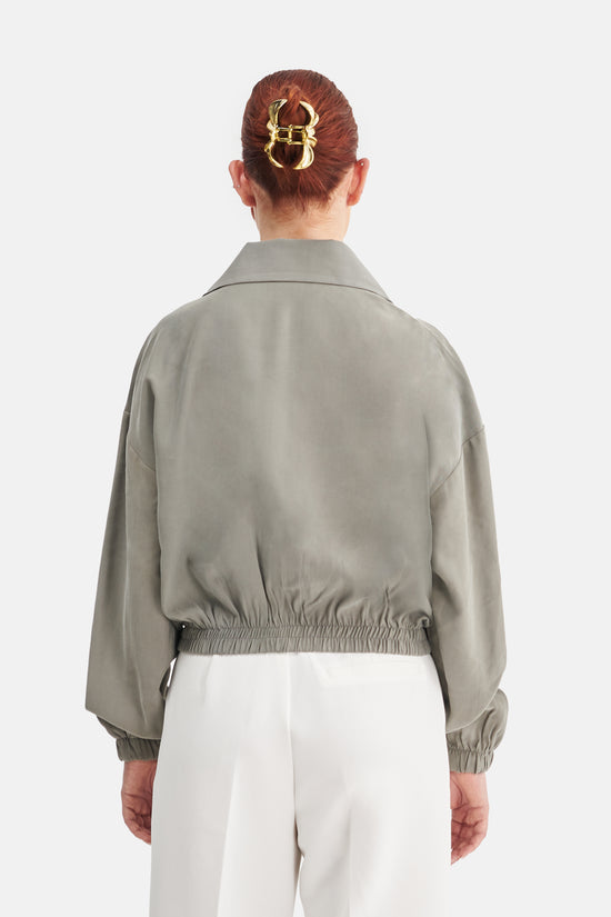 Mesfeno Women's Wide Collar Modal Blend Jacket