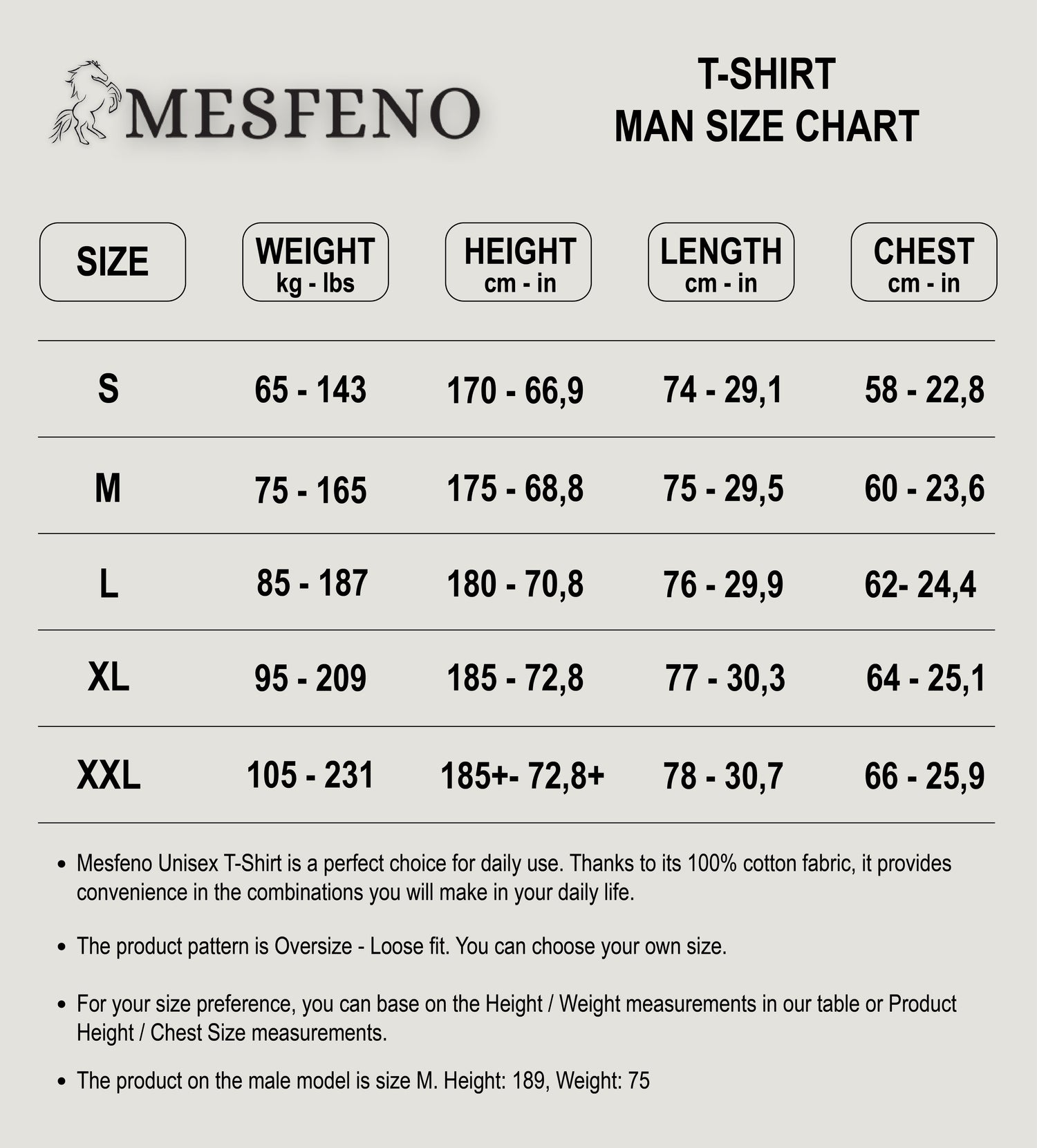 Mesfeno Men’s Lmtd Edition Printed Oversized T-Shirt