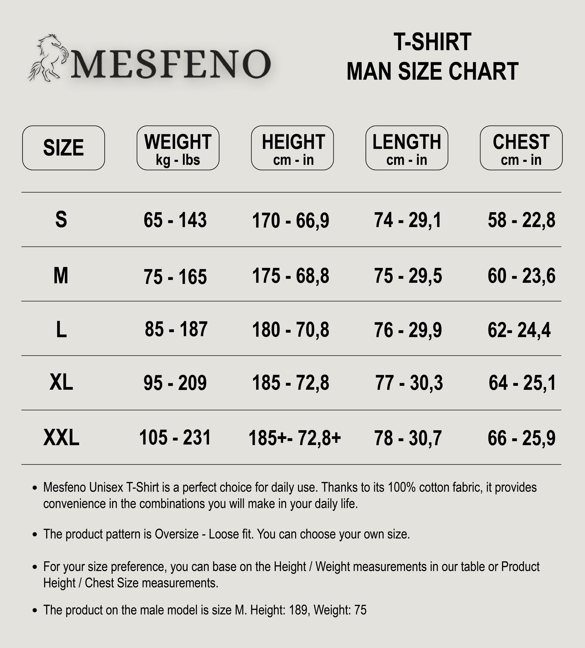 Mesfeno Men’s Lmtd Edition Printed Oversized T-Shirt
