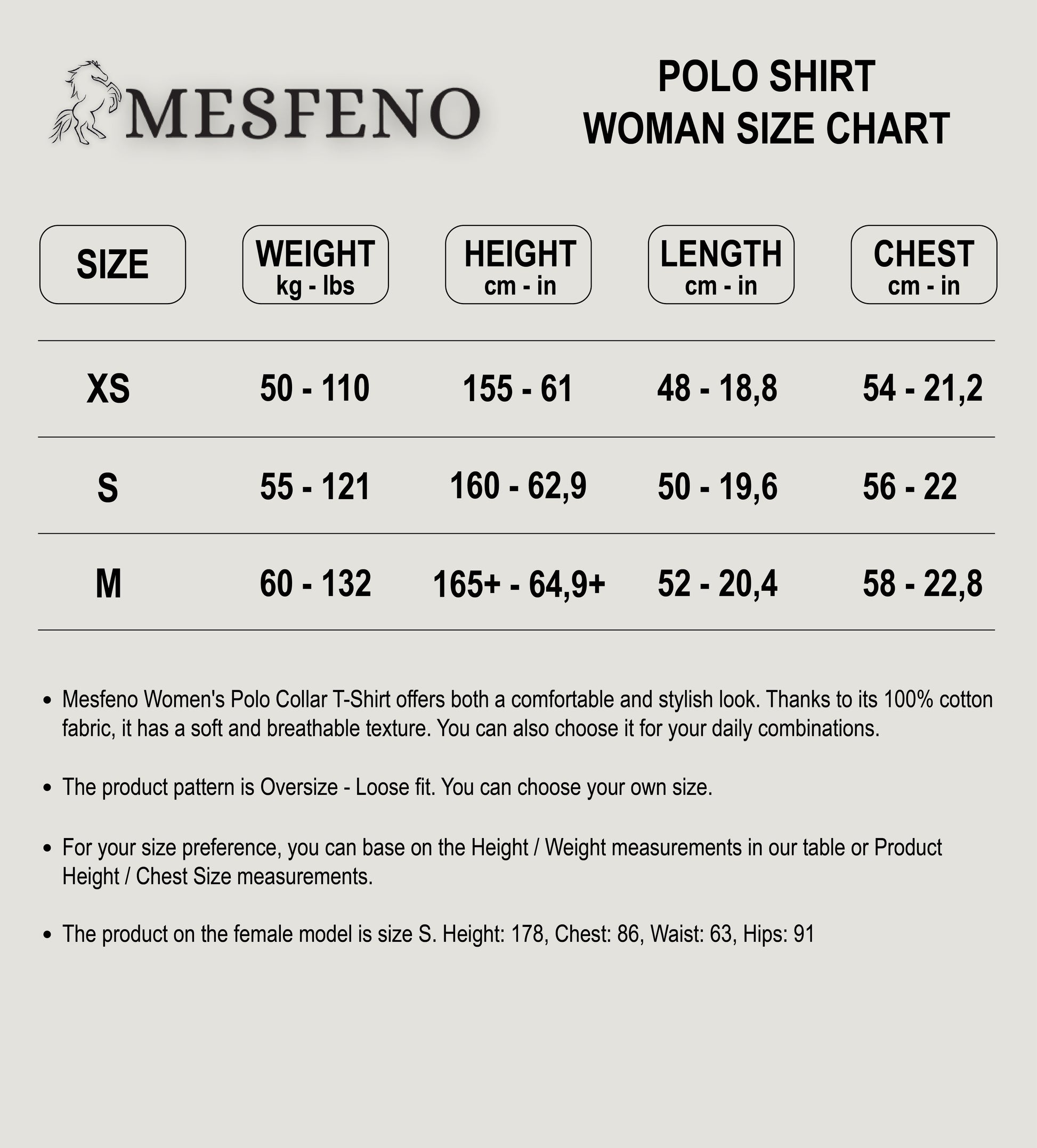 Mesfeno Women's Basic Oversize Crop Polo Collar T-Shirt