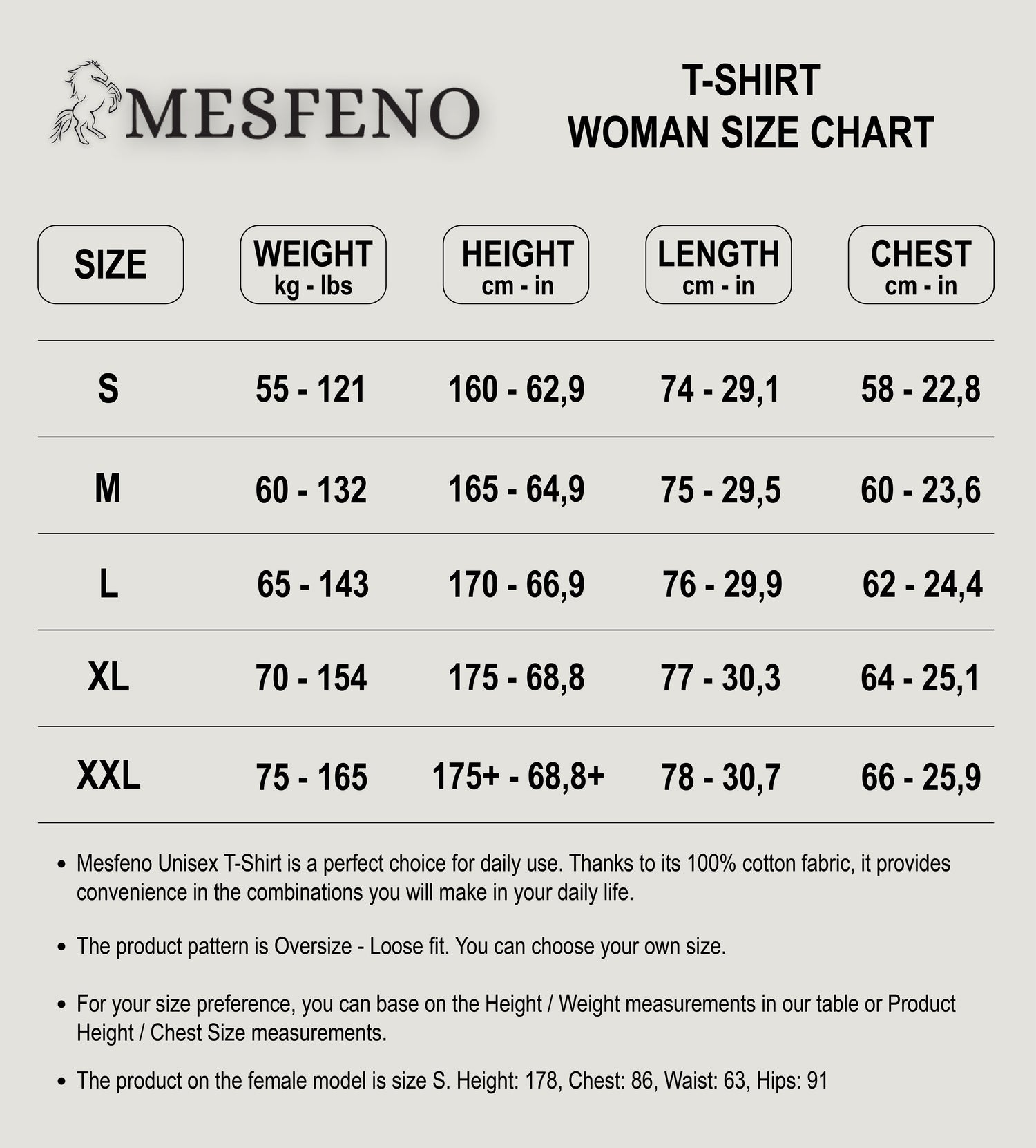 Mesfeno Women's Basic Oversize Thick Fabric T-Shirt
