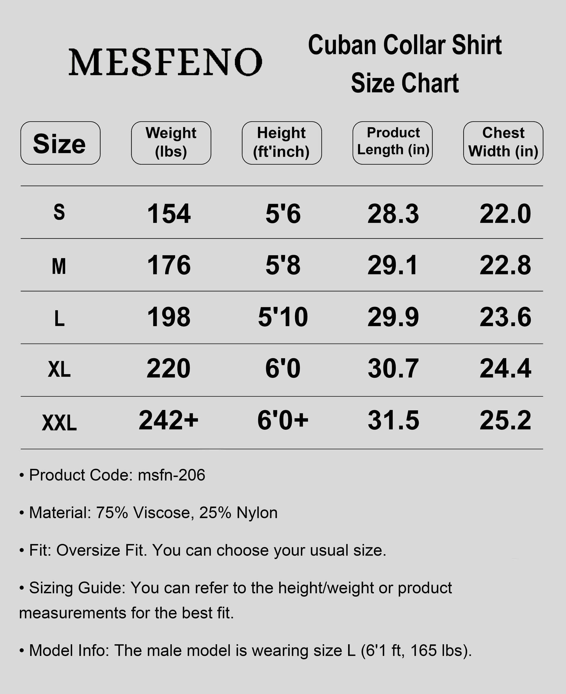 Oversized Thin Fabric Cuban Collar Men's Shirt