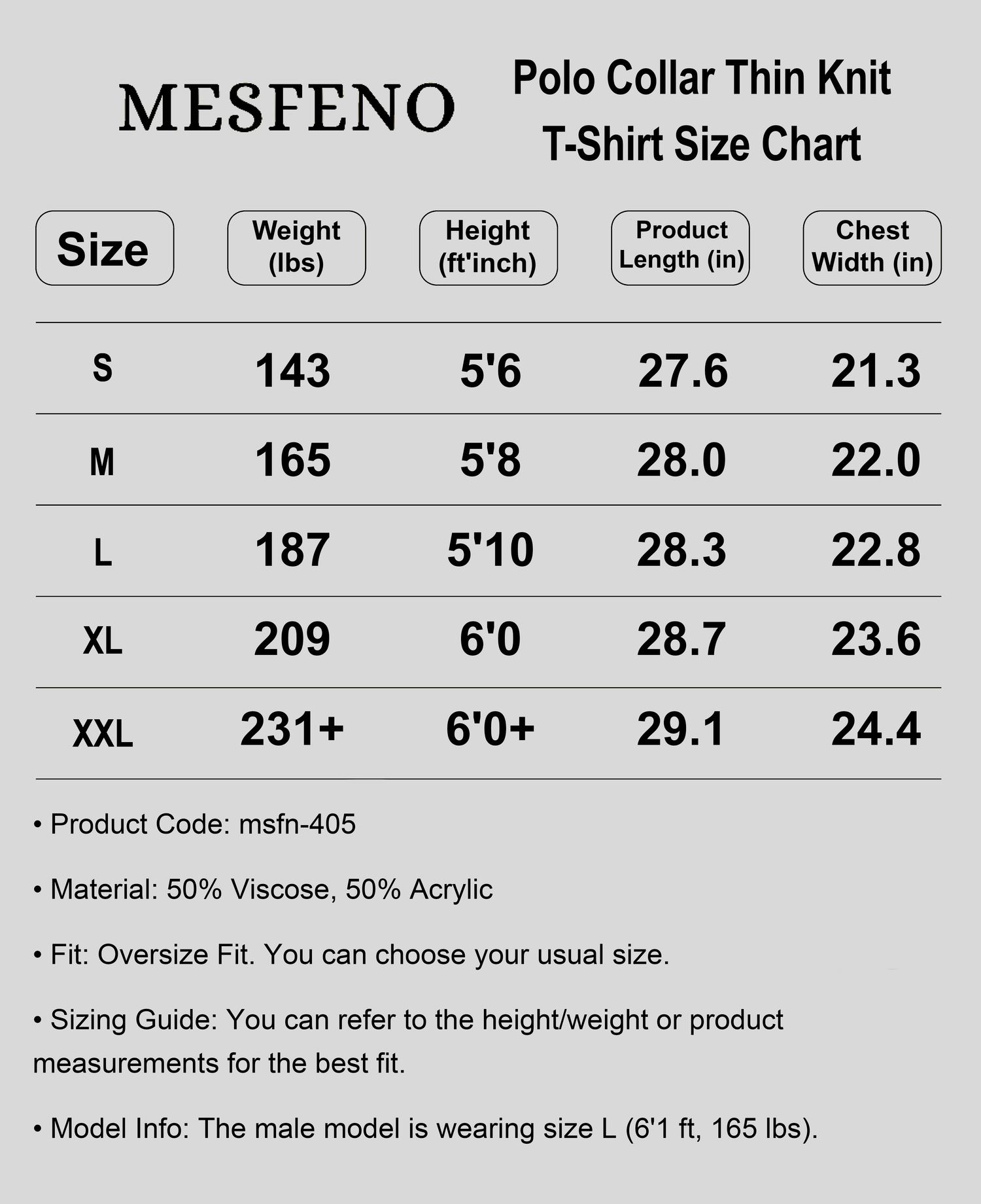Oversize Polo Neck Lightweight Knit Men's T-Shirt