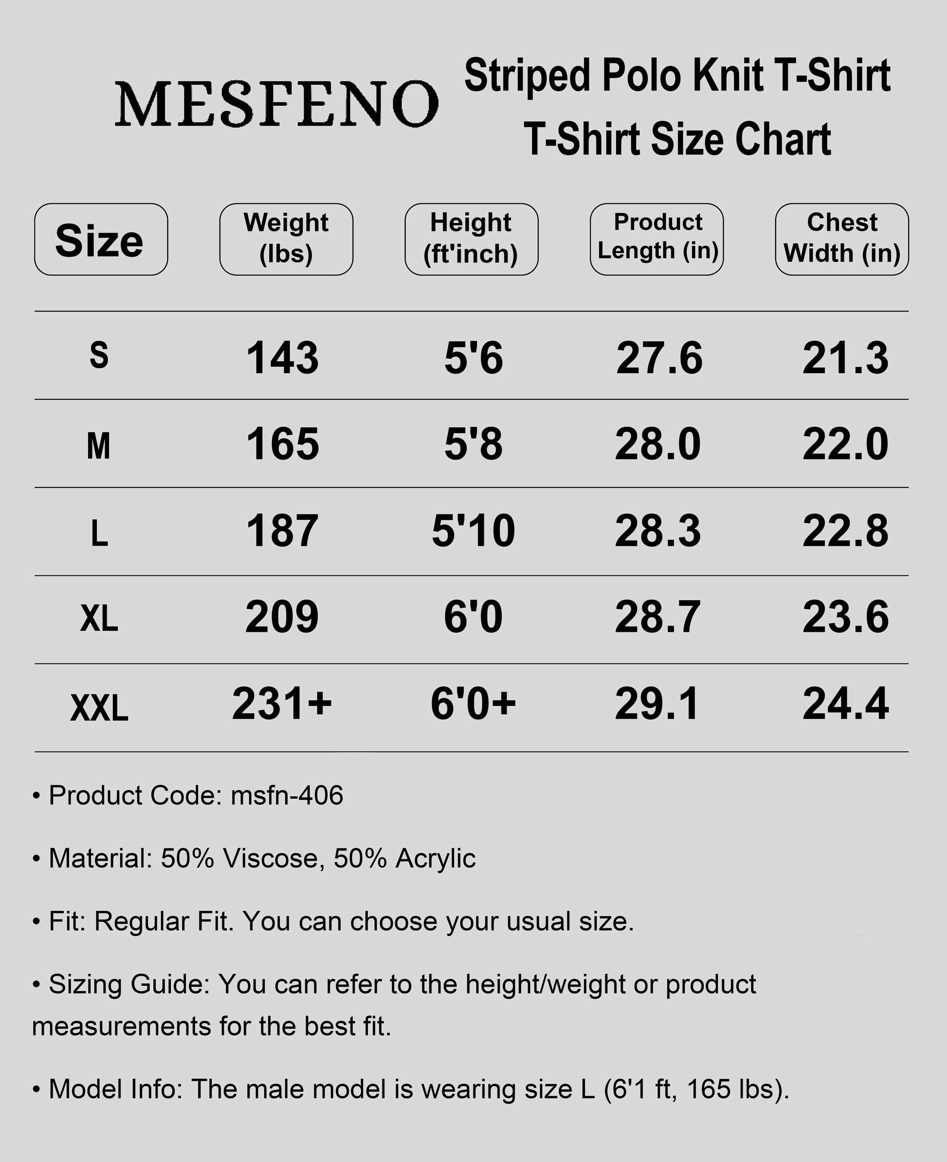 Striped Oversized Polo Neck Knit Men's T-Shirt